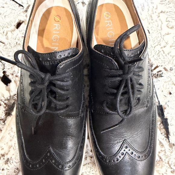 Cole Haan Other - NEW! Cole Hasn Men Origins Grand  Classic Black Leather Oxfords